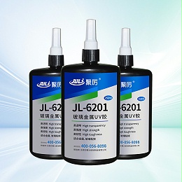 JL-6201玻璃粘金属专用UV无影胶